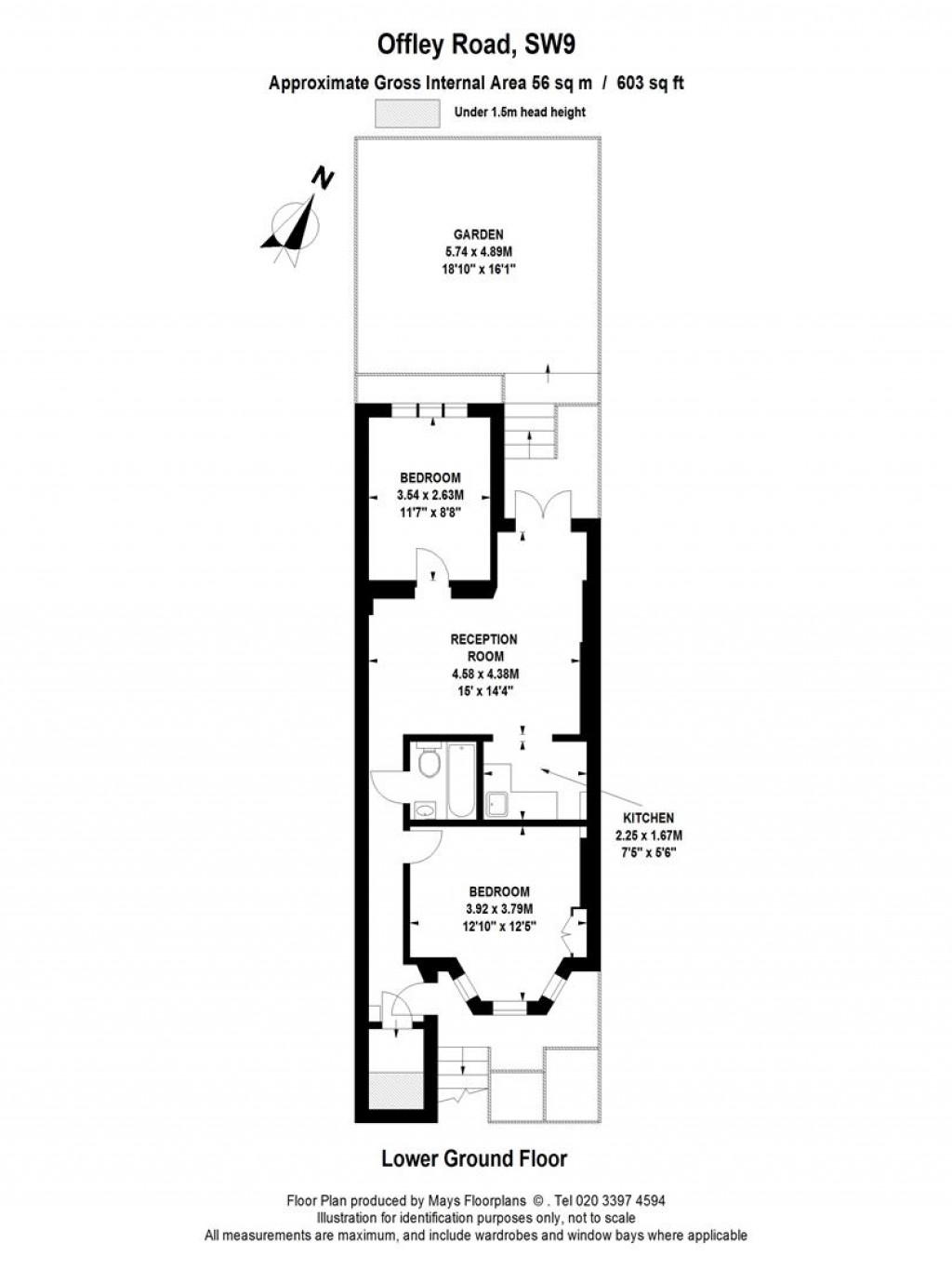 Floorplans For Offley Road, London