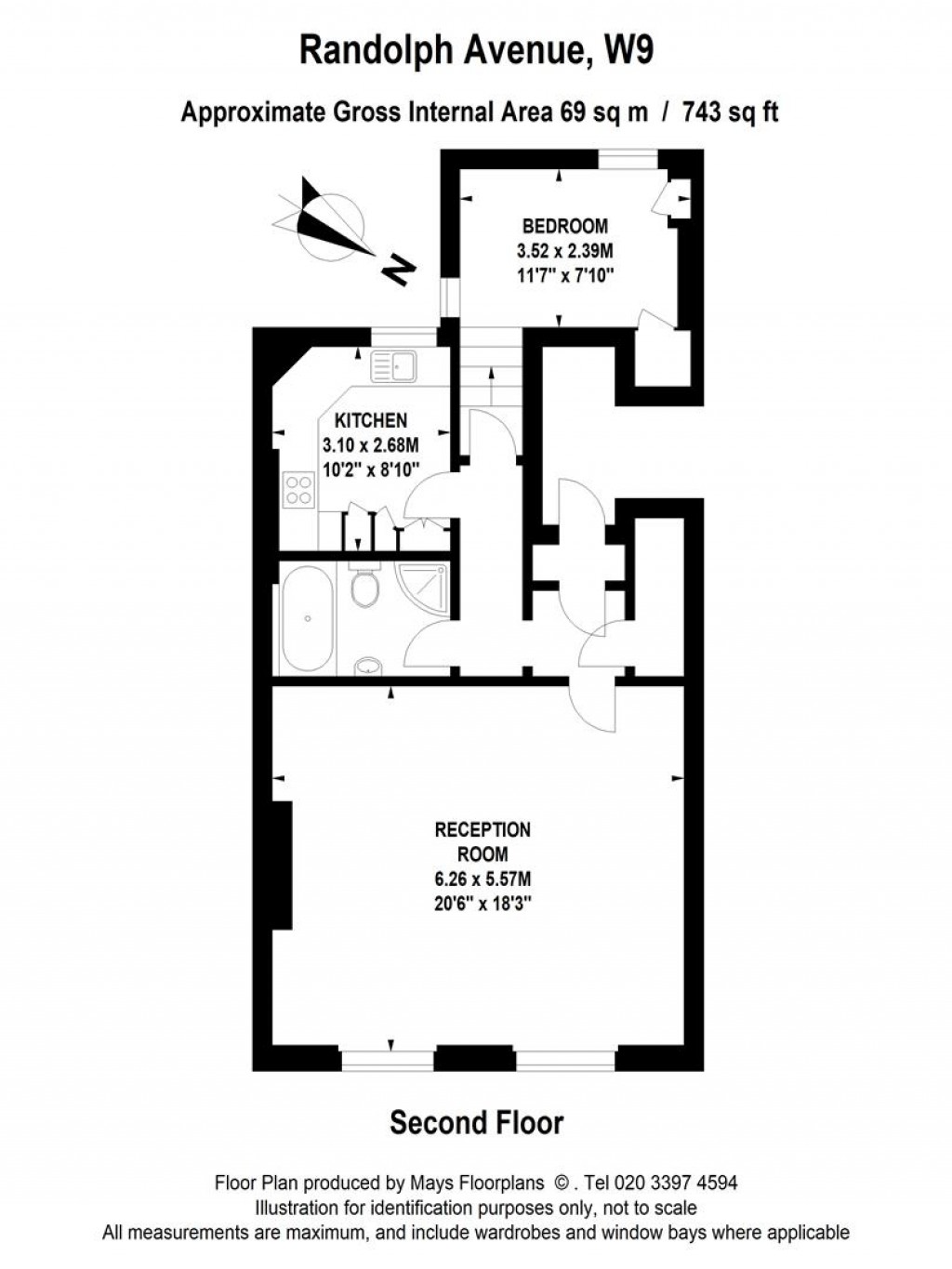 Floorplans For Randolph Avenue, London