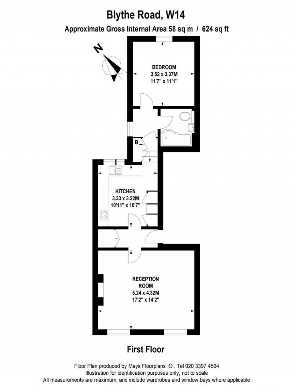 Floorplans For Blythe Road, London